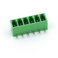 6-Pin COMBICON 3.81mm Right-Angle Male Connector (15EDGR-3.81-6P)