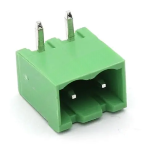2-Pin Combicon 5.08mm Male Right-Angle Closed-Type Connector