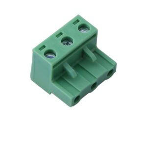 3-Pin Combicon Connector – 7.62mm Female Right Angle