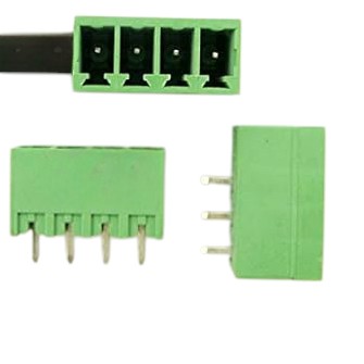 4 Pin Combicon 3.81mm Female Right Angle Connector – 15EDGK-3.81-4P