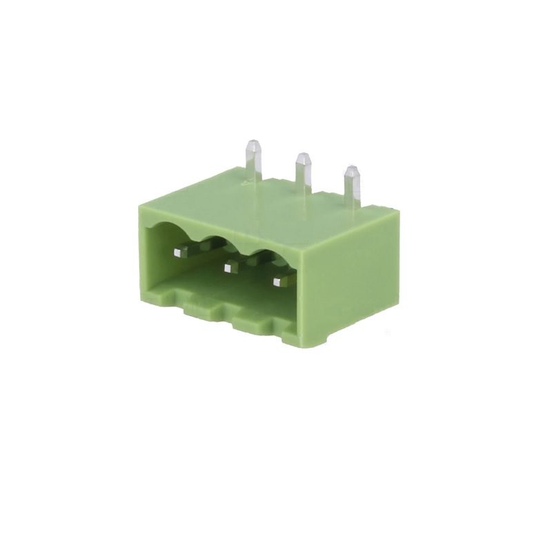 XY2500R D 5.08 3 Pin Close Type Right Angle Terminal Block Male Connector 5.08mm Pitch XINYA