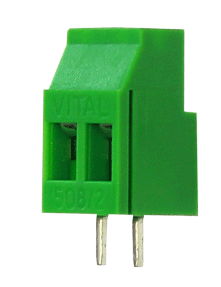 2 pin pbt 7 5mm pitch vital screw type terminal block vital