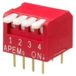 4-Way DIP Switch Piano Type