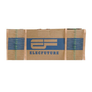 3.9 Kilo Ohm 1/4W Carbon Film Resistor – CFR EF CF-CP Series (T52 Green, ±5%)