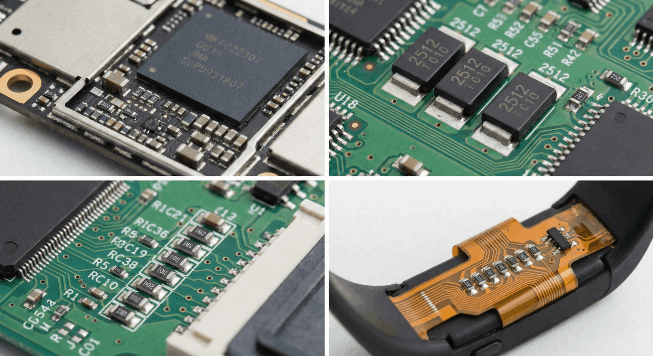 SMD resistors in various application contexts