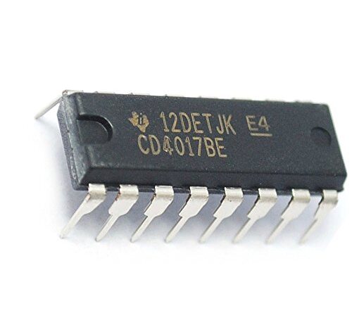 CD4017BE (4017) Decade Counter & Divider IC – Texas Instruments