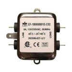 EMI Filter EF-1B003B01G-E06 – Single Phase Power Line Filter