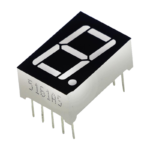 ASIATECH SM420563N 0.56″ Common Cathode Red 7-Segment Display – Single Digit LED