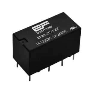 EF EF29-2C-L-12V 12V 2C Relay – Dual Contact Type