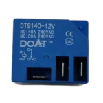 DOAT DT-9140-12V 40A 12V Square Type Relay – Heavy Duty