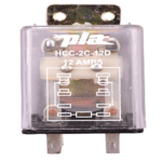 PLA HCC-2C-12D 12A Power Relay – 12V DC Dual Contact Type
